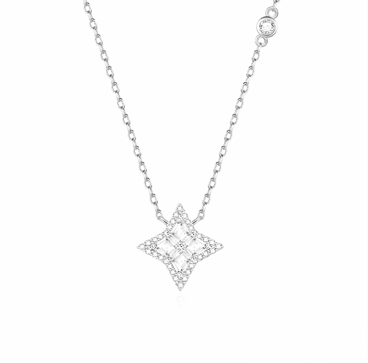 Dainty Crystal Sparkle Necklace Bracelet Set - ArtGalleryZen