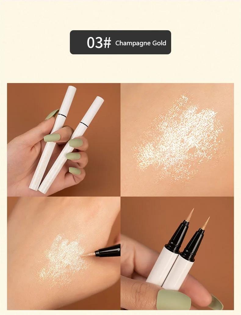 Diamond Powder Waterproof Slender Liquid Eyeliner - ArtGalleryZen