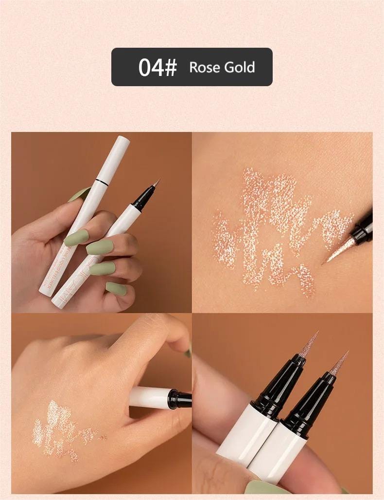 Diamond Powder Waterproof Slender Liquid Eyeliner - ArtGalleryZen