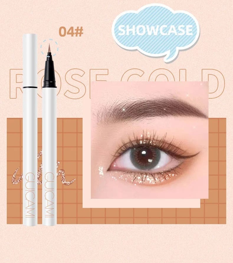 Diamond Powder Waterproof Slender Liquid Eyeliner - ArtGalleryZen