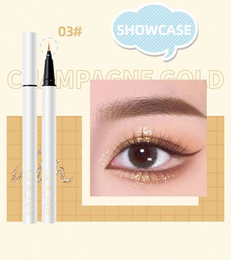 Diamond Powder Waterproof Slender Liquid Eyeliner - ArtGalleryZen