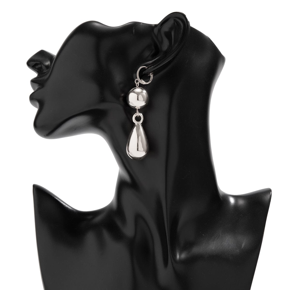 Elegant Gold Silver Plated Dangling Waterdrop Earrings - ArtGalleryZen