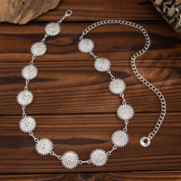 Thumbnail for Elegant Gold Silver Tone Daisy Waist Chain - ArtGalleryZen