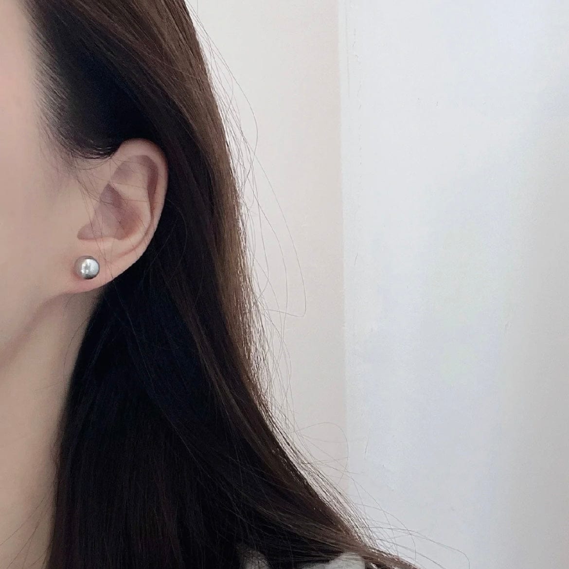 Elegant Pearl Bowknot Ribbon Dangle Removable Earrings - ArtGalleryZen