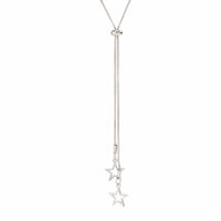 Thumbnail for Elegant Tiny Starry Pendant Box Chain Necklace - ArtGalleryZen