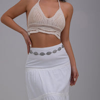 Thumbnail for Ethnic Style Carved Oval Waist Chain - ArtGalleryZen