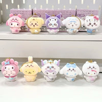 Thumbnail for Flocking Sanrio Chiikawa Character Keychain Doll Blind Box - ArtGalleryZen