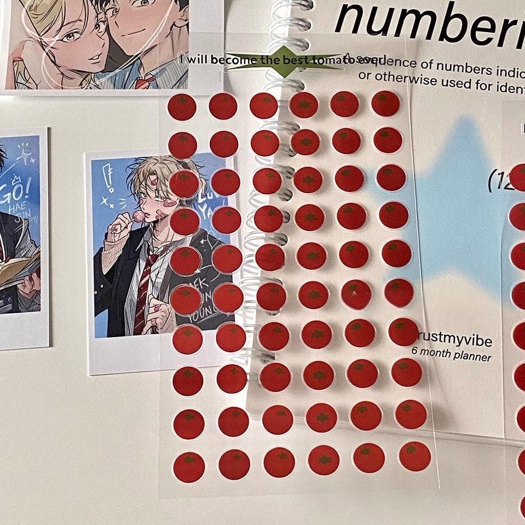 Funny Tomato DIY Decoration Stickers - ArtGalleryZen