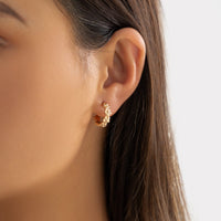 Thumbnail for Geometric 12 Pieces Huggie Hoop Earrings Set - ArtGalleryZen