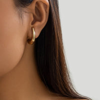 Thumbnail for Geometric 3 Pairs Comma Shaped Stud Earrings Set - ArtGalleryZen