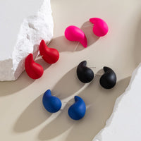 Thumbnail for Geometric Colorful Waterdrop Pattern Dangle Earrings - ArtGalleryZen