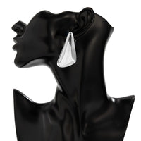 Thumbnail for Geometric Glossy Triangle Dangle Earrings - ArtGalleryZen