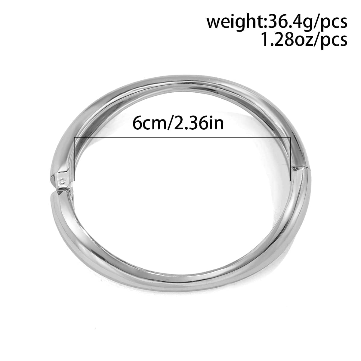 Geometric Gold Silver Plated Curved Bangle Bracelet Set - ArtGalleryZen