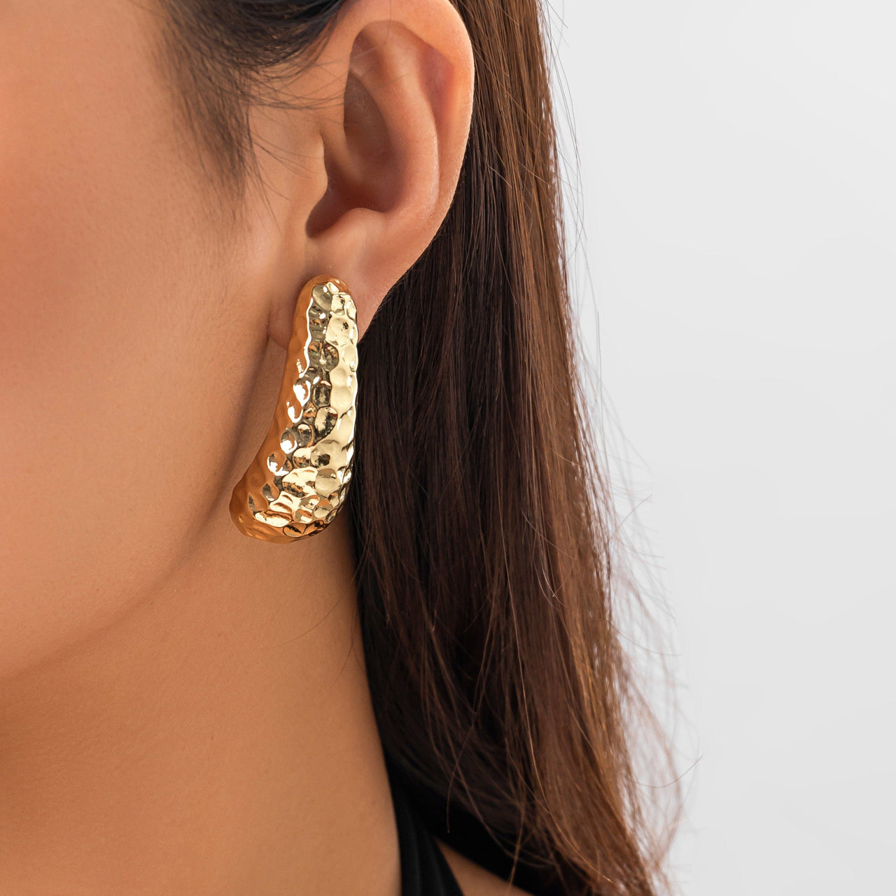 Geometric Gold Silver Tone Dangle Earrings - ArtGalleryZen