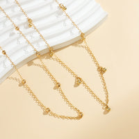 Thumbnail for Geometric Layered Ball Tassel Saturn Belly Chain Set - ArtGalleryZen