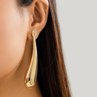 Thumbnail for Geometric Metallic Waterdrop Dangle Earrings - ArtGalleryZen