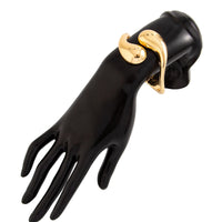 Thumbnail for Geometric Minimalist Duo Waterdrop Bangle Bracelet - ArtGalleryZen