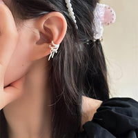 Thumbnail for Geometric Ribbon Ear Wrap Earrings - ArtGalleryZen