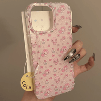 Thumbnail for Glitter My Melody My Sweet Piano iPhone Case With Lanyard - ArtGalleryZen