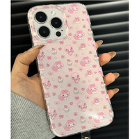 Thumbnail for Glitter My Melody My Sweet Piano iPhone Case With Lanyard - ArtGalleryZen