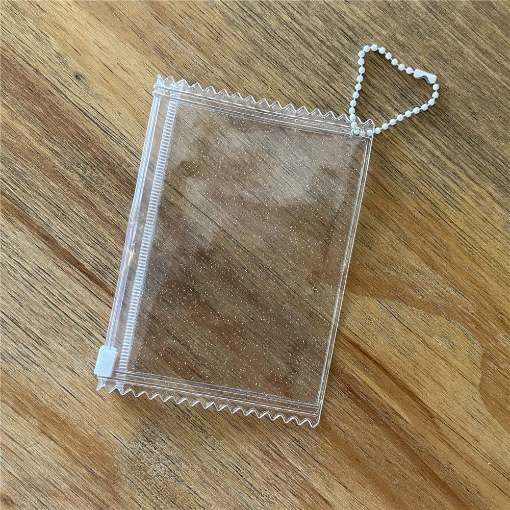 Glitter Transparent Candy Bag Kpop Keychain Photocard Holder - ArtGalleryZen