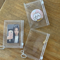 Thumbnail for Glitter Transparent Candy Bag Kpop Keychain Photocard Holder - ArtGalleryZen