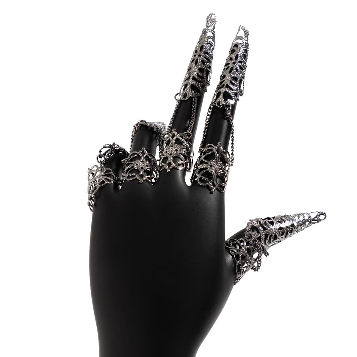Gothic Dark Nail Fingers Nails Claws Bracelet - ArtGalleryZen