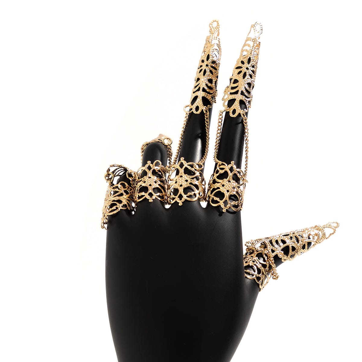 Gothic Dark Nail Fingers Nails Claws Bracelet - ArtGalleryZen