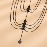 Thumbnail for Gothic Layered Sequin Charm Elastic Thigh Leg Chain - ArtGalleryZen