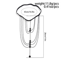 Thumbnail for Gothic Layered Sequin Charm Elastic Thigh Leg Chain - ArtGalleryZen