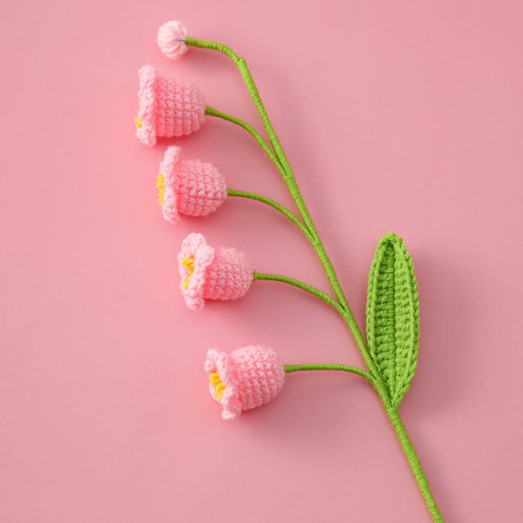 Handmade Crochet Lily Of The Valley Flower - ArtGalleryZen