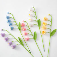 Thumbnail for Handmade Crochet Lily Of The Valley Flower - ArtGalleryZen