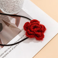 Thumbnail for Handmade Crochet Rose Flower Belly Chain - ArtGalleryZen
