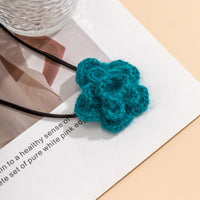 Thumbnail for Handmade Crochet Rose Flower Belly Chain - ArtGalleryZen