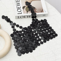 Thumbnail for Handmade Gold Silver Tone Mirror Sequins Party Tank Top - ArtGalleryZen