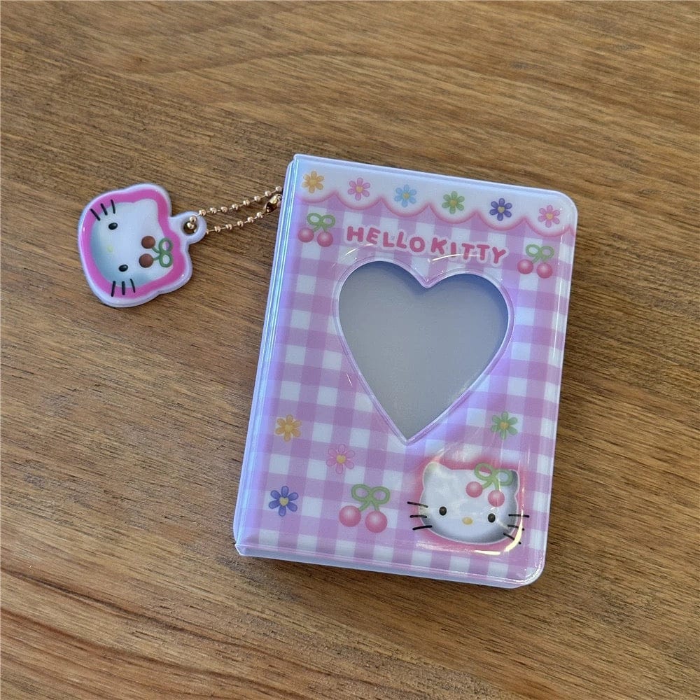 Hello Kitty Heart Sanrio Kpop 3 Inch Mini Photocard Album - ArtGalleryZen