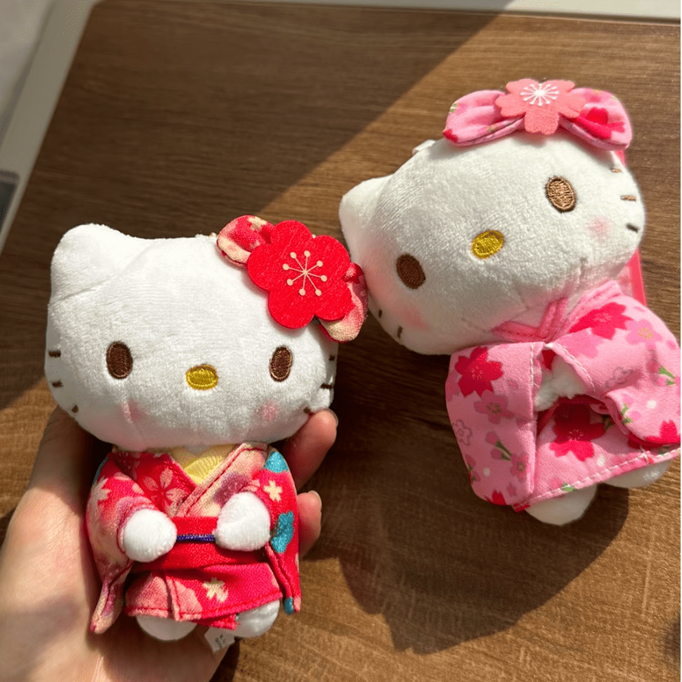 Hello Kitty Kimono Plush Keychain Doll - ArtGalleryZen
