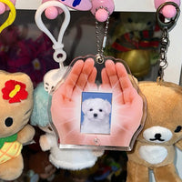 Thumbnail for Hold In The Palm Acrylic Keychain Kpop ID Card Photocard Holder - ArtGalleryZen