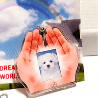 Thumbnail for Hold In The Palm Acrylic Keychain Kpop ID Card Photocard Holder - ArtGalleryZen