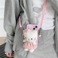 Thumbnail for iPhone Case with HELLO KITTY Back Clip and Lanyard Set - ArtGalleryZen