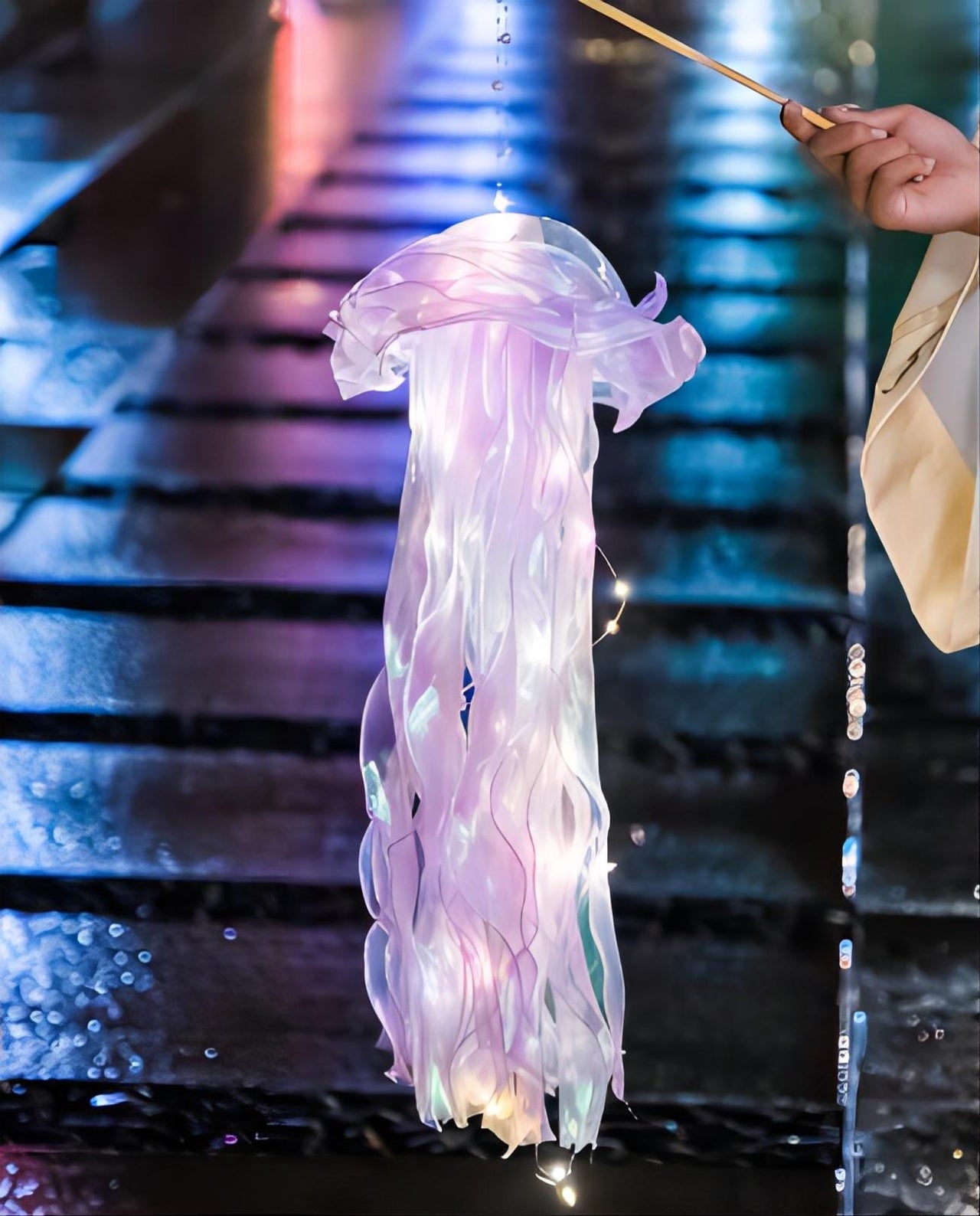 Jellyfish Lantern Night Light - ArtGalleryZen