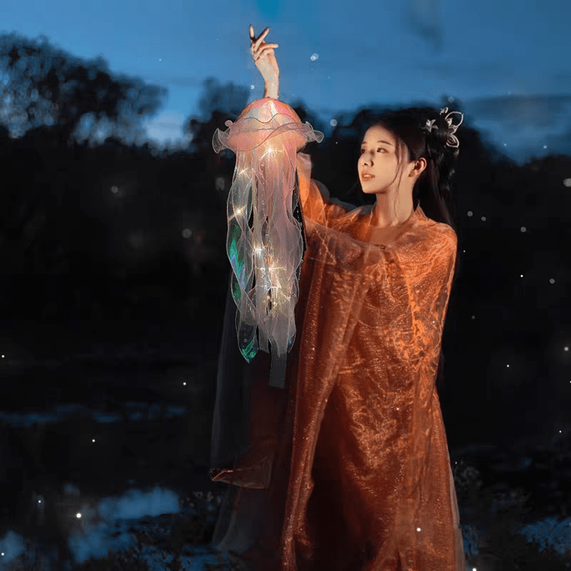 Jellyfish Lantern Night Light - ArtGalleryZen