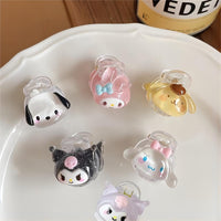 Thumbnail for Kawaii 6 Pieces Sanrio Hair Clips Set - ArtGalleryZen