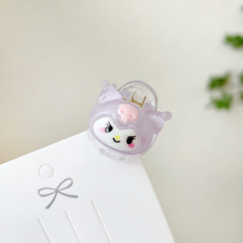 Kawaii 6 Pieces Sanrio Hair Clips Set - ArtGalleryZen
