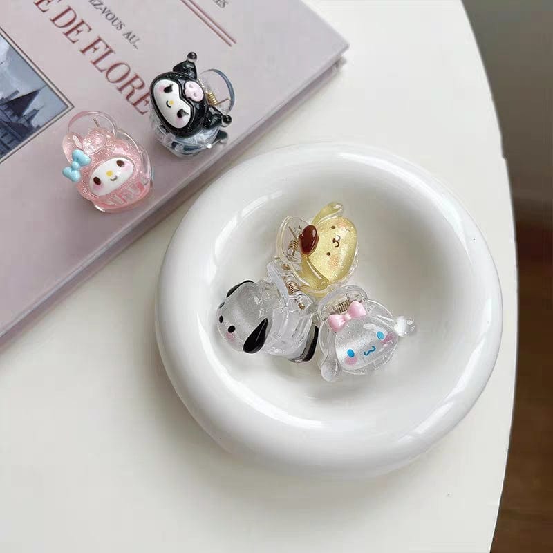 Kawaii 6 Pieces Sanrio Hair Clips Set - ArtGalleryZen