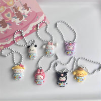 Thumbnail for Kawaii 7 Pieces Sanrio Keychain Set - ArtGalleryZen
