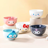 Thumbnail for Kawaii Cartoon Ceramic Bowl - ArtGalleryZen