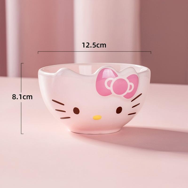 Kawaii Cartoon Ceramic Bowl - ArtGalleryZen