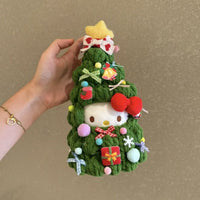 Thumbnail for Kawaii Christmas Themed Hello Kitty Plush Keychain Doll - ArtGalleryZen
