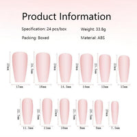 Thumbnail for Kawaii Cinnamoroll Rhinestone Bowknot 3D Press on Nails False Nail - ArtGalleryZen